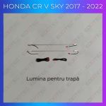 Lumini ambientale pentru trapă Honda CR-V 2017-2021, control din telefon