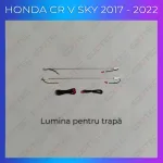 Lumini ambientale pentru trapă Honda CR-V 2017-2021, control din telefon