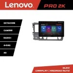 Navigație Honda Civic 2005-2011 Lenovo PRO 13 inch 2K, 4GB+64GB, 4G