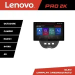 Navigatie Android 13 inch 2K 4G Lenovo PRO pentru Citroen C1, Peugeot 107, Toyota Aygo