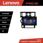 Navigație dedicată Hummer H2 2002-2008 Lenovo Pro 13 inch 2K 4G 4+64GB