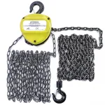 RAMROXX Cârlig de Atelier Profesional cu Pulley 4M până la 1T 1000kg Galben Performance AutoTuning