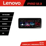 Navigație BMW Seria 3 E90 Lenovo PRO 12.3 inch QLED, 8+256GB, 4G