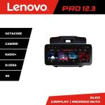 Navigatie Lenovo PRO 12.3 pentru Isuzu D-Max, QLED, 8GB RAM, 256GB
