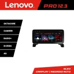 Navigatie Android Peugeot 5008 2016-2020 Lenovo PRO 12.3 QLED 8+256GB