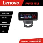 Navigatie Ssangyong Korando 2014-2019 K-1159 Lenovo PRO 8+256 12.3 inch qled android 4G DSP gps internet S