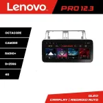 Navigație Toyota Landcruiser Prado J150 2014-2017 Lenovo Pro 12.3 QLED 8+256GB 4G