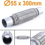 Conductă flexibilă de gaz de eșapament, manifold, conductă de evacuare cu mufă universală 55x300mm Performance AutoTuning