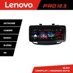 Navigatie Android Opel Insignia 2018+ Lenovo PRO 12.3 QLED 8GB+256GB 4G DSP