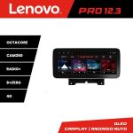 Navigație Android Lenovo PRO 12.3 QLED 4G pentru Range Rover Sport 2005-2010