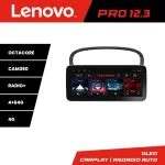 Navigație Peugeot 607 Lenovo PRO 12.3 inch QLED 4G 4+64GB Android