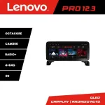 Navigație Peugeot 5008 2016-2020 Lenovo Pro 12.3 QLED 4G 4+64GB
