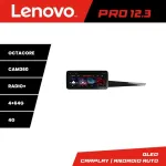 Navigație Renault Laguna 3 Lenovo PRO 12.3 inch QLED Android 4G 4+64GB