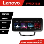 Navigație Android Lenovo PRO 12.3 QLED 4G pentru SsangYong Korando 2011-2013