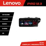 Navigație Toyota Hilux 2016+ Lenovo PRO 12.3 inch QLED 8GB RAM 256GB 4G