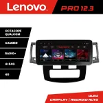 Navigație Toyota Hilux 2008-2014 Lenovo PRO 12.3 QLED 4G GPS 4+64GB