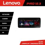 Navigație Toyota Lenovo PRO 12.3 inch QLED 8GB RAM 256GB 4G GPS DSP
