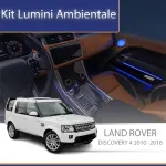 Kit lumini ambientale pentru Land Rover Discovery 4, control prin telefon