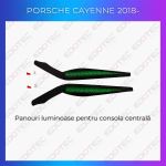 Lumini ambientale Porsche Cayenne 2018+ pentru consola centrală, control din telefon