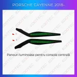 Lumini ambientale Porsche Cayenne 2018+ pentru consola centrală, control din telefon