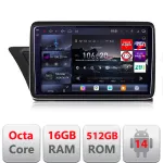 Navigație Audi A4 A5 B8 cu MMI3G 2009-2016 Android QLED 2K 16+512GB