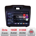 Navigatie Android Isuzu D-Max 2015+ Edotec QLED 2K 16GB RAM 512GB