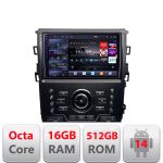 Navigație Android Ford Mondeo MK5 2015-2022 QLED 2K 16GB+512GB