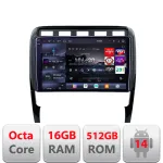 Navigație Android Porsche Cayenne 2002-2011 QLED 2K 16GB+512GB