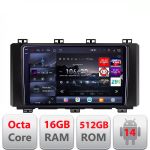 Navigatie Android Seat Ateca 2016-2021 QLED 2K GPS 16GB RAM 512GB