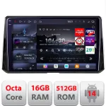 Navigație Toyota Corolla/Auris 2018+ QLED 2K, 16GB RAM, 512GB, Android