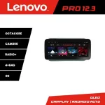 Navigație auto VW Lenovo PRO 12.3 QLED, 4GB+64GB, 4G, GPS, DSP