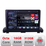 Navigatie Volvo XC90 2002-2014 Edotec Kit-173 8 core QLED 2K 16+512GB 360 Android Waze USB Navigatie Internet Youtube Radio