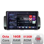 Navigatie Android Dacia Logan Sandero Jogger 2021+ 2K QLED 16+512GB