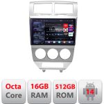 Navigatie Android Dodge Caliber 2006-2010 QLED 2K 16GB RAM 512GB