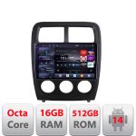 Navigatie Android Dodge Caliber 2010-2012 Edotec QLED 2K 16GB RAM 512GB