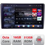 Navigație Mitsubishi Eclipse Cross 2019+ Edotec QLED 2K 16GB RAM 512GB