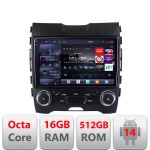 Navigatie Android Ford Edge 2015-2021 QLED 2K 16GB RAM 512GB