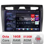 Navigatie Android Ford Fiesta MK5 2002-2008 QLED 2K, 16GB RAM, 512GB