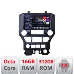 Navigație Android Ford Mustang 2015-2020 QLED 2K, 16GB RAM, 512GB