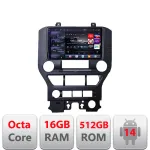 Navigație Android Ford Mustang 2015-2020 QLED 2K, 16GB RAM, 512GB