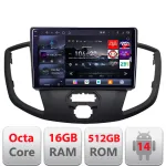 Navigație Android Ford Transit V363 2015-2021 QLED 2K, 16GB RAM, 512GB