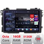 Navigație Android Honda HR-V 2013-2018 QLED 2K, 16GB RAM, 512GB