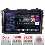 Navigație Android Honda HR-V 2013-2018 QLED 2K, 16GB RAM, 512GB