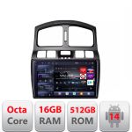 Navigatie Android Hyundai Santa Fe 2000-2006 QLED 2K 16GB RAM 512GB