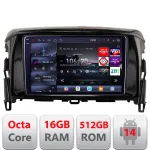 Navigatie Android Mitsubishi Eclipse Cross 2017+ QLED 2K, 16GB RAM, 512GB