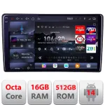 Navigație Android Nissan Murano 2004-2009 QLED 2K, 16GB RAM, 512GB