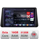 Navigație Android Nissan Micra 2014-2024, QLED 2K, 16GB RAM, 512GB