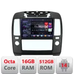 Navigatie Nissan Navara Pathfinder 2005-2010 Edotec QLED 2K 16GB+512GB