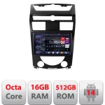 Navigatie Android SsangYong Rexton 2006-2013 QLED 2K, 16GB RAM, 512GB