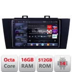 Navigație Android Subaru Outback 2014-2019 / XV 2017-2018 QLED 2K 16+512GB